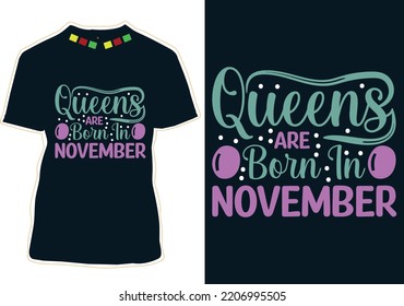 Happy Birthday T-shirt Design Vector