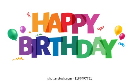 332,773 Happy Birthday Logo Images, Stock Photos & Vectors | Shutterstock