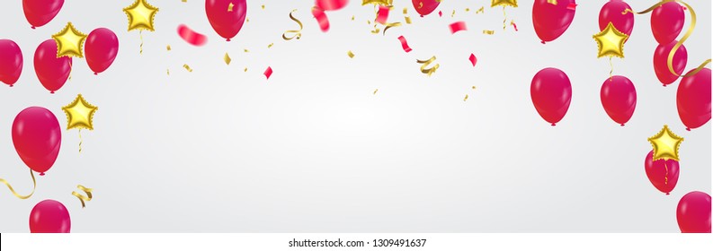 Happy Birthday typography vector design for greeting cards