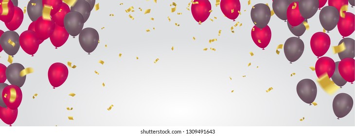 Happy Birthday typography vector design for greeting cards