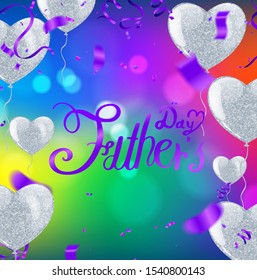Happy Birthday typography vector design for greeting cards and poster with balloon in the style of cutouts