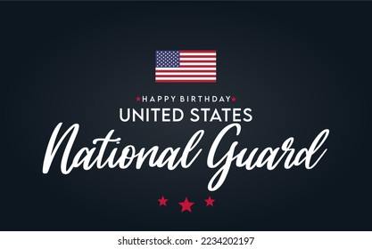 Happy Birthday United States National Guard