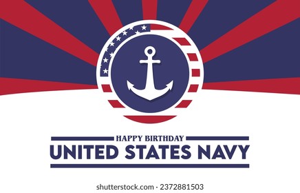 Happy Birthday United States Navy