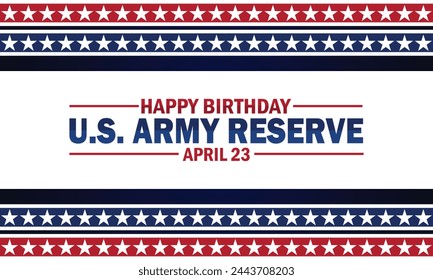 Happy Birthday US Army Reserve wallpaper with typography. Happy Birthday US Army Reserve, background