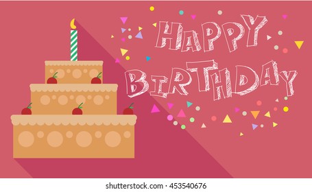 happy birthday, vector birthday