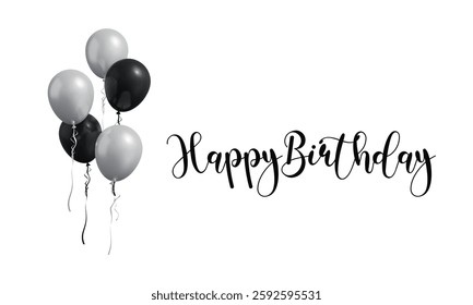 Happy Birthday Vector Background Design 
