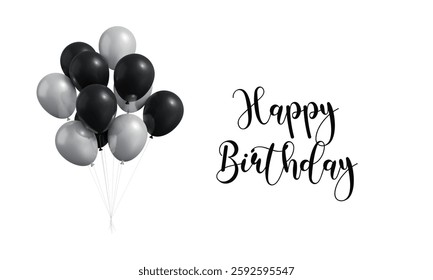 Happy Birthday Vector Background Design 