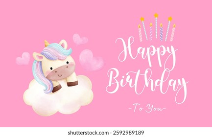 Happy Birthday Vector Background Design 