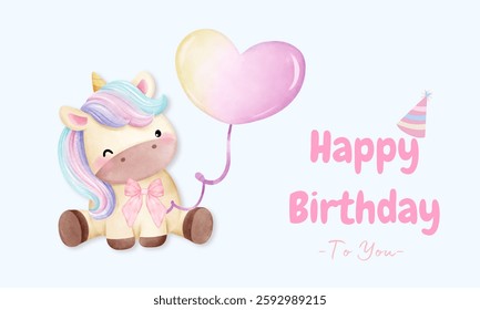 Happy Birthday Vector Background Design 