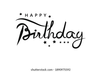 Happy Birthday Text Images Stock Photos Vectors Shutterstock