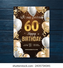 Happy birthday vector design with smileys wearing birthday hat in white empty space for message and text for party and celebration. Vector illustration. 