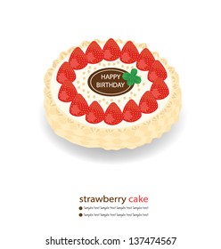 Happy birthday vector illustration