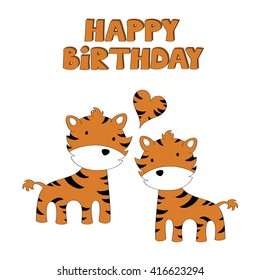 Happy birthday vector illustration 