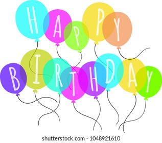 Happy Birthday vector image