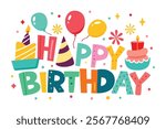Happy Birthday Vector Image – Vibrant and Festive Designs.happy birthday vector images perfect for invitations, greeting cards, and celebration designs.