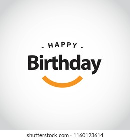 Happy Birthday Vector Template Design Illustration