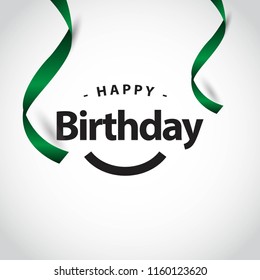 Happy Birthday Vector Template Design Illustration