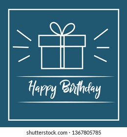 Happy Birthday Vector Template Design Illustration