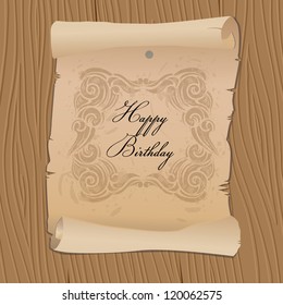 Happy Birthday - western style