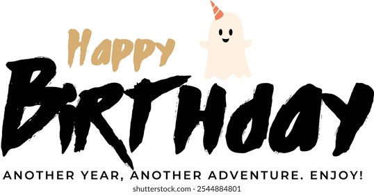 Diseño de texto de deseo de feliz cumpleaños