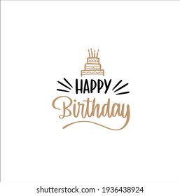 Happy Birthday Wishes Greetings Texts Stock Vector (Royalty Free
