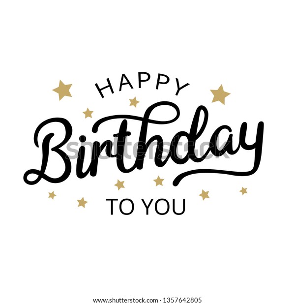 Happy Birthday You Beautiful Greeting Card Stock Vector (Royalty Free ...