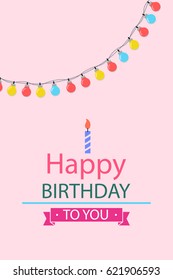 Happy birthday to you card
