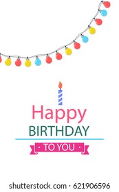 Happy birthday to you card