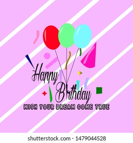 Happy birthday for you my dear
