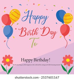 Happy Birthday To You vector file