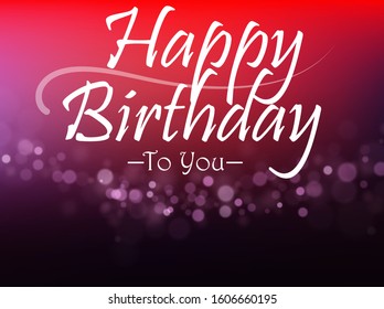 Happy Birthday.Beautiful greeting card scratched calligraphy black text word gold stars. Hand drawn invitation T-shirt print design. Handwritten modern brush lettering white background isolated vector
