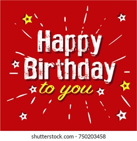 Happy Bithday Card