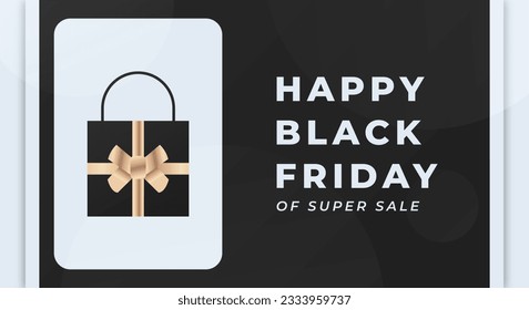 Happy Black Friday Celebration Vector Design Illustration for Background, Poster, Banner, Advertising, Greeting Card