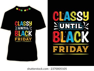 Happy Black Friday T-shirt Design