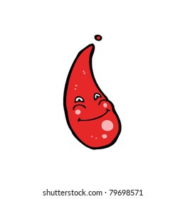 happy blood drop cartoon happy blood drop cartoon