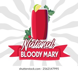 Happy Bloody Mary Day with a refreshing cup of Bloody Mary