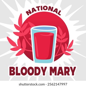 Happy Bloody Mary Day with a refreshing cup of Bloody Mary