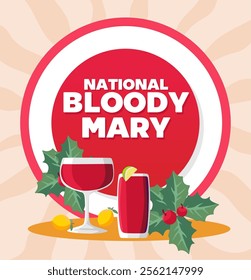 Happy Bloody Mary Day with a refreshing cup of Bloody Mary