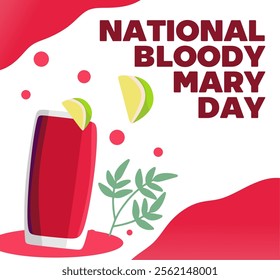 Happy Bloody Mary Day with a refreshing cup of Bloody Mary