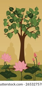 Happy Bodhi Day Enlightenment Vector Art Collection