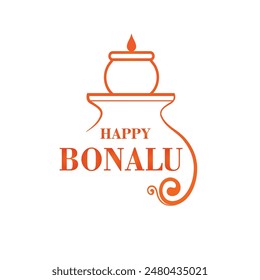 HAPPY BONALU Title HAPPY BONALU Typography Telangana Traditional Festival Hindu Festival Secunderabad Hyderabad 