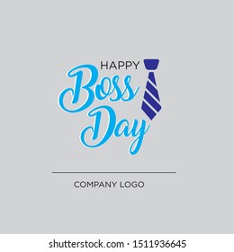 Happy Boss Day Illustration - Vector