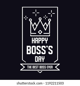 2,130 Happy boss day card Images, Stock Photos & Vectors | Shutterstock