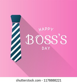 Happy boss's day design, vector eps 10