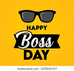 Happy Boss's Day Vektorgrafik