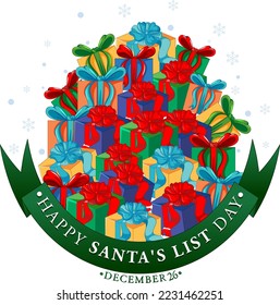 Happy Boxing Day banner design illustration