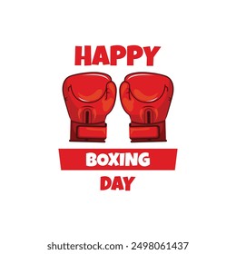 happy boxing day slogan, typography graphic design, vector illustration, for t-shirts, background, web background, poster and more.