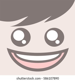 happy boy face