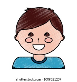 happy boy kid child icon image 