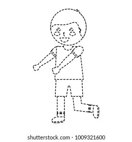 happy boy kid child icon image 